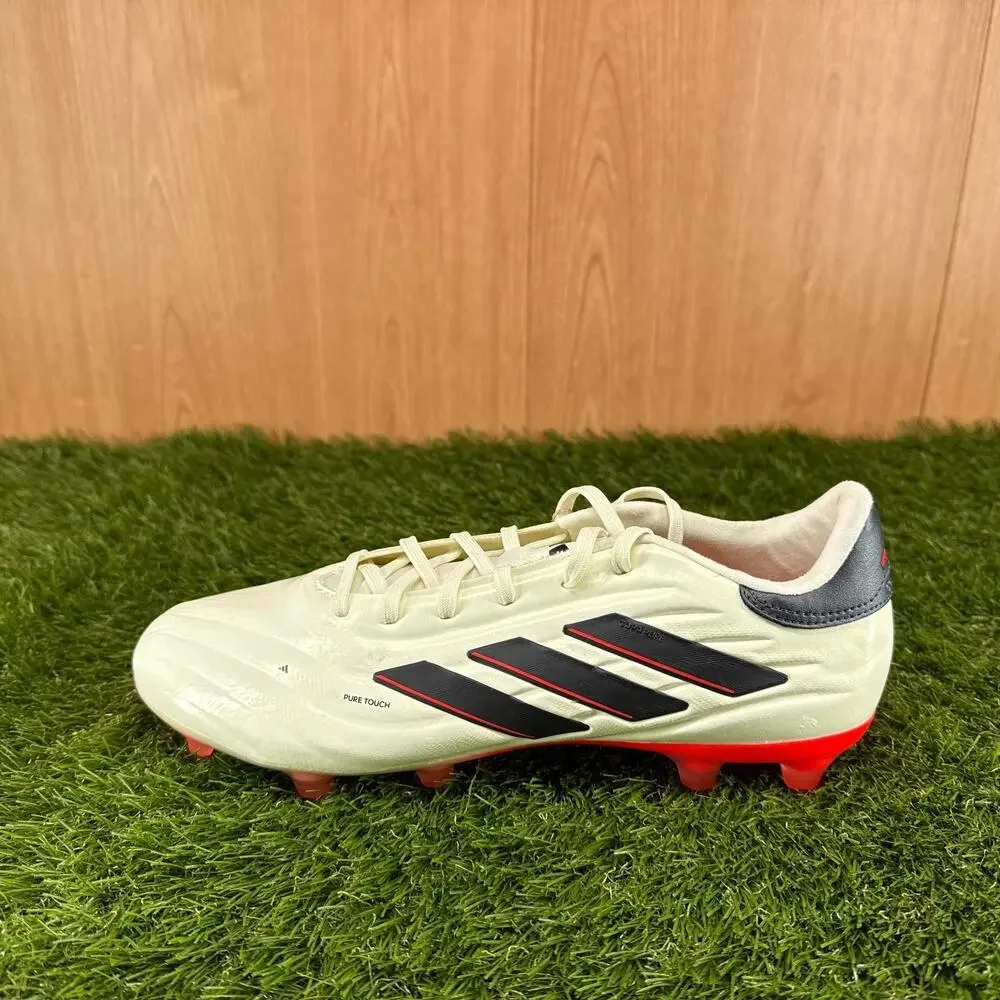 adidas Copa Pure II Pro FG Ivory Core Black IE4979 Mens 9.5 women's 10.5 Cleats